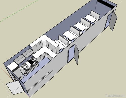 steel transportable house