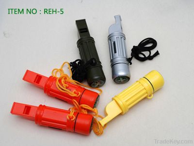 Whistle Compass, Kechain Compass, Multifunction Compass