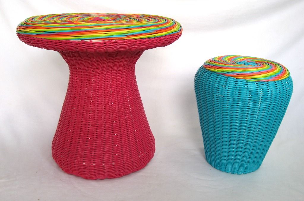 Children Stool woven PE