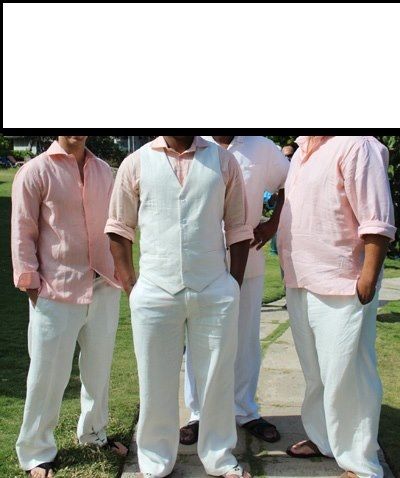 Linen Beach Wedding collection for Men