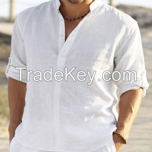 Men linen clothing