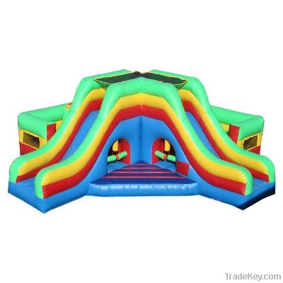 Inflatable playground for amusement park