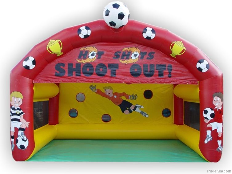 Inflatable sport games shooting goal