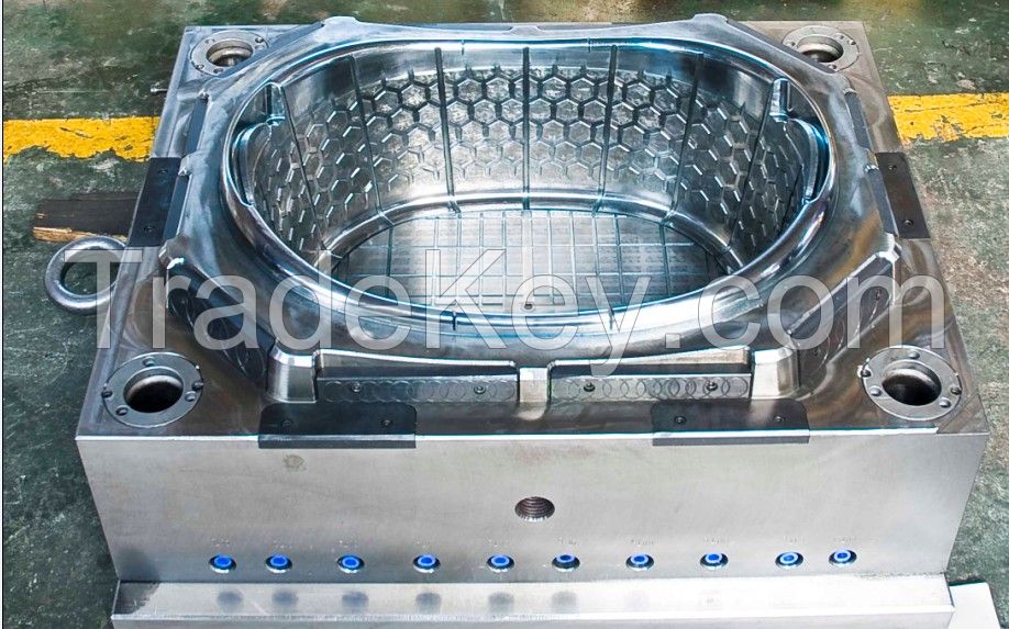 10L Plastic PP Bucket Injection Mold
