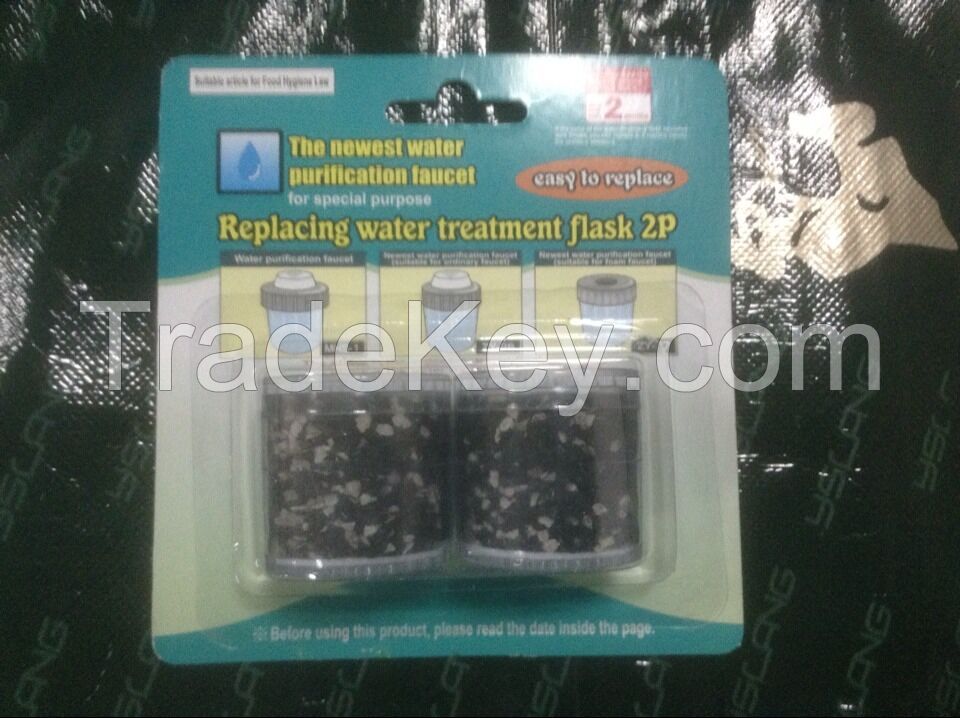 Water Replacement Flask Filter for Tap Water Faucet