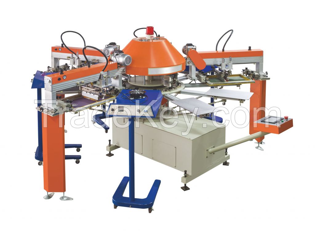 Automatic Textile Screen Printing Machine for T-Shirt or Non Woven Bag