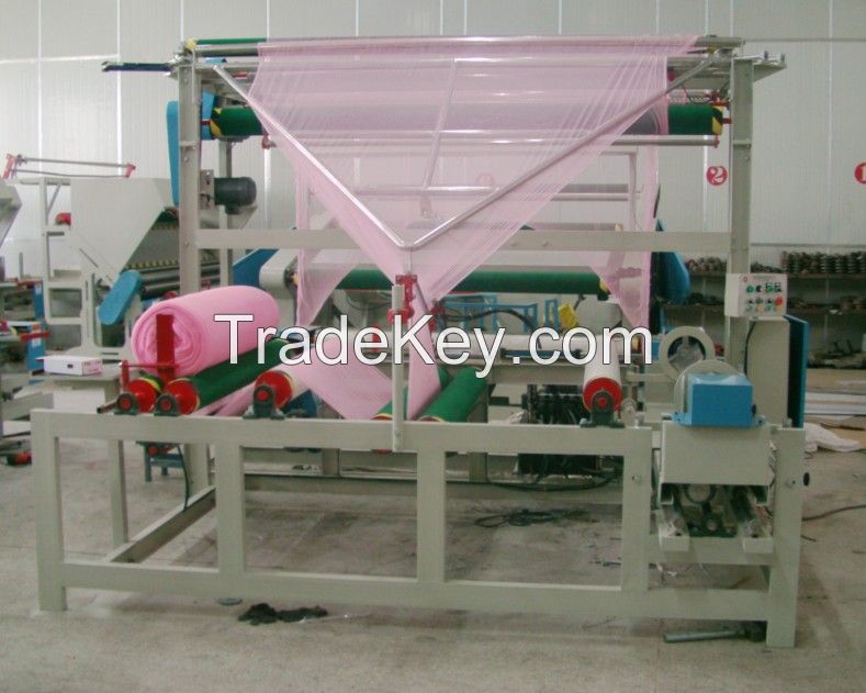 Automatic Fabric Double Fold Rolling Machine