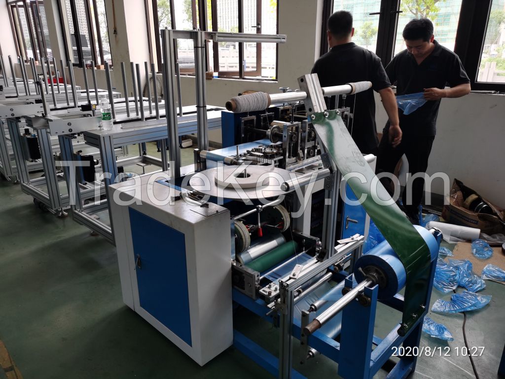 PE Film Shoes Cover Making Machine