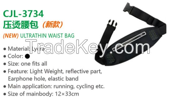 RUNNING WAIST BAG WITH BOTTLES