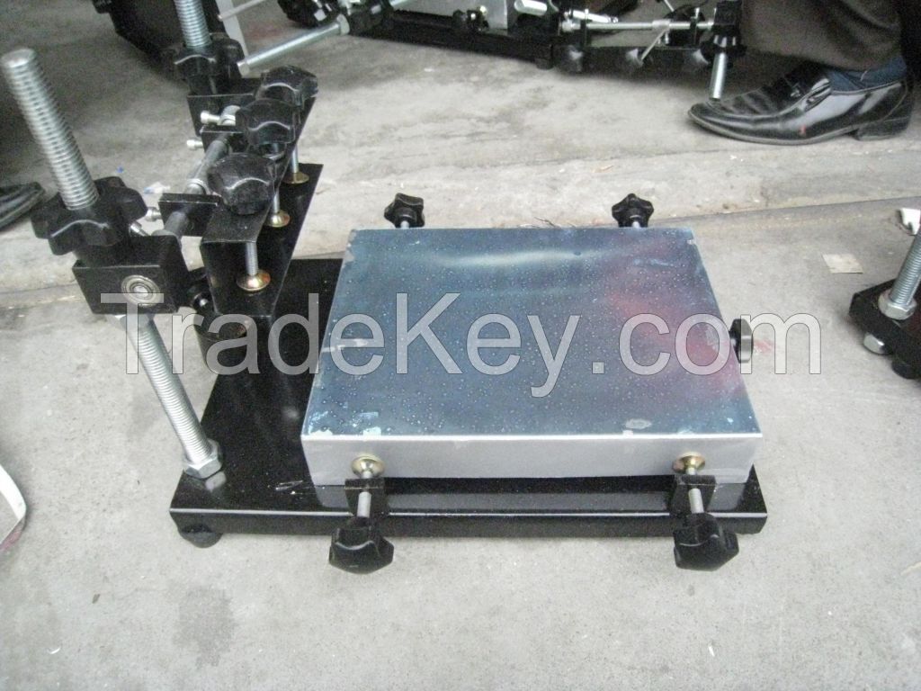 Manual Desk Type Screen Printing Machine