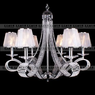 modern K9 crystal chandelier lamp(YU8008-6)