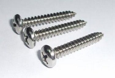 crossed recessed pan head self tapping screw