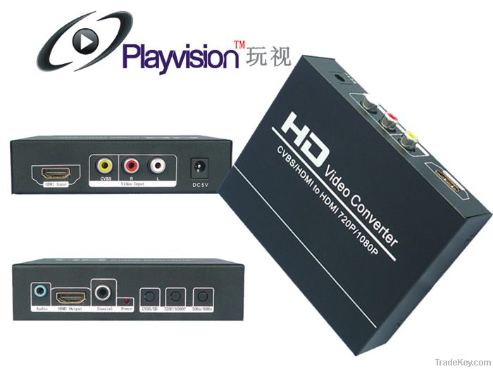 AV+HDMI TO HDMI CONVERTER