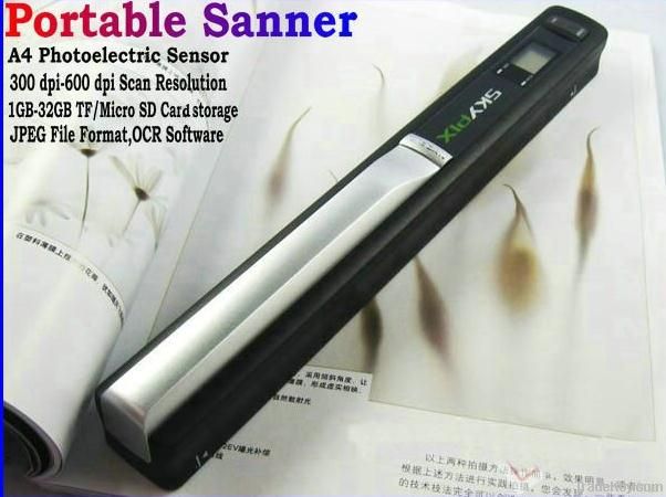 EasyScan Cordless HAND-HELD Portable Scanner document photo scanner