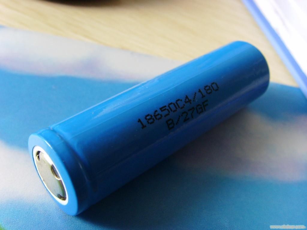 18650 li-ion rechargeable battery, 1800mAh, 2000mAh, 2200mAh, 2400mAh