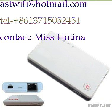 3G Pocket Router (Built-in 3G) 3G SIM Card With Lithium Battery-MH1108