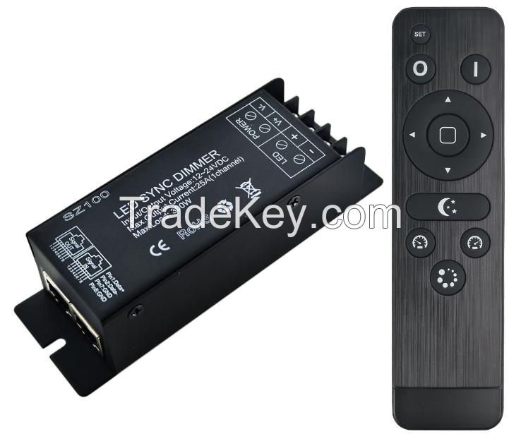 Led Touch Controller 12-24v 25a Dimmer 300w Led Sync Touch Dimmer Switch For Led Stirp Light