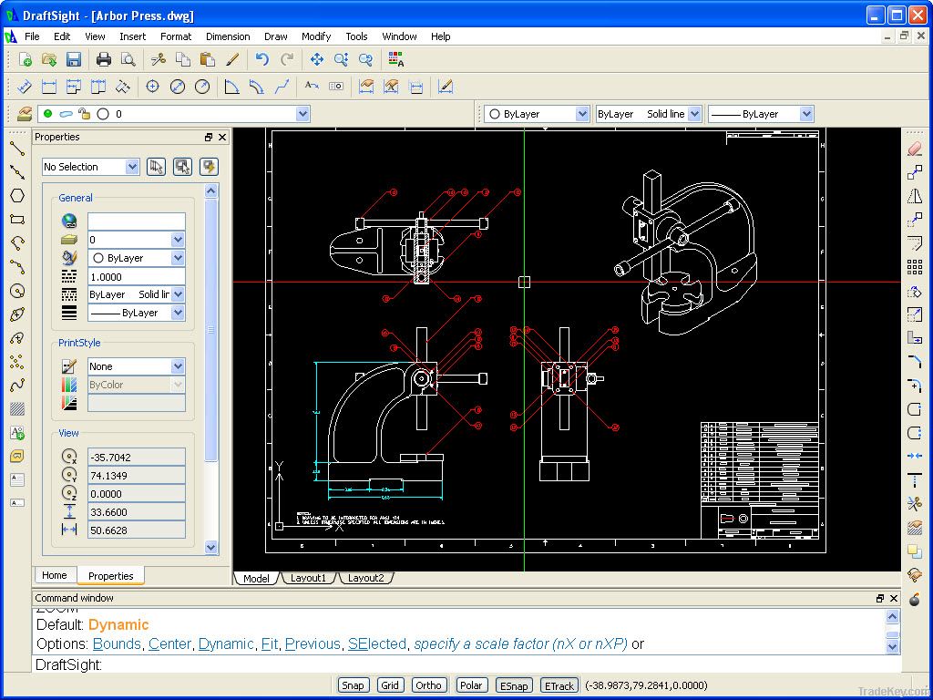 DraftSight: Free professional-grade 2D CAD Software