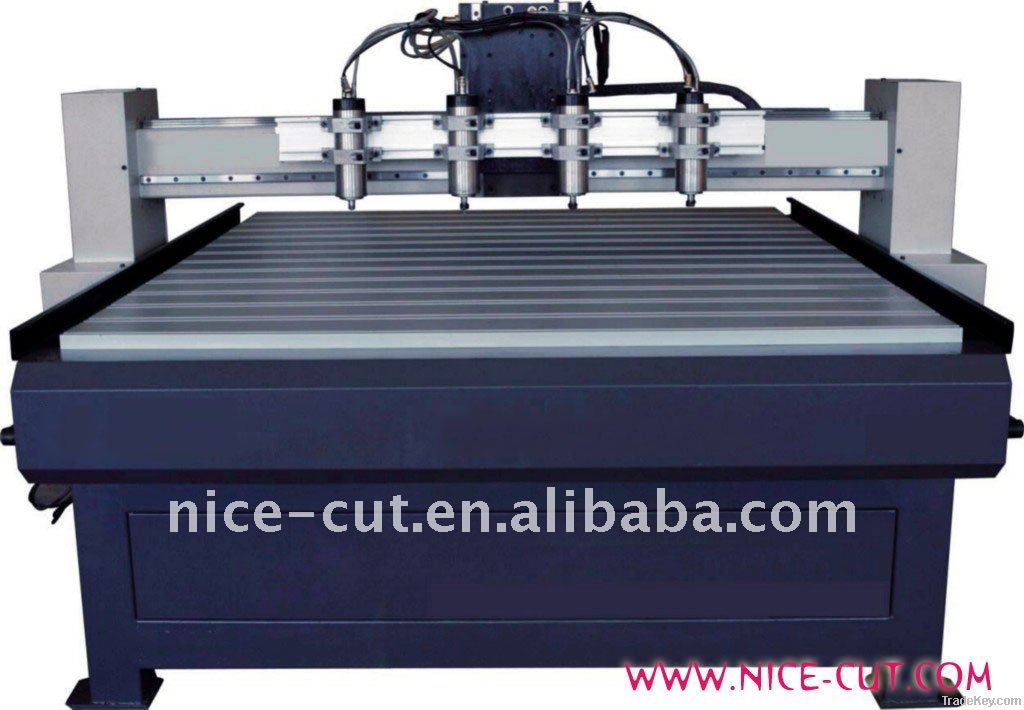 NC-D1518 four spindles wood working cnc router