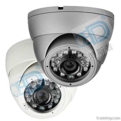 IR Color CCTV Dome Camera[1/3' SONY HAD CCD II, 24 LEDS]