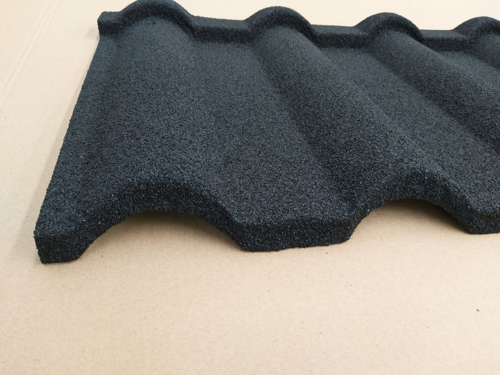 1340x420mm size & alum-zinc steel sheet material color stone coated steel roof tiles