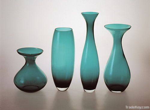 Inernational Green Glass Vase
