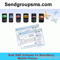 Bulk SMS Software for BlackBerry Mobile Phones