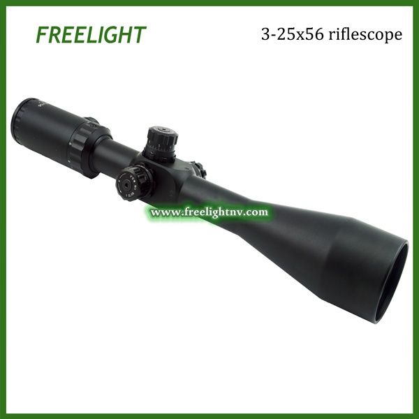 3-25x56 Side Focus riflescope, Mil Dot Reticle 30mm Tube, Tactical Hunting Rifle scopes Sight