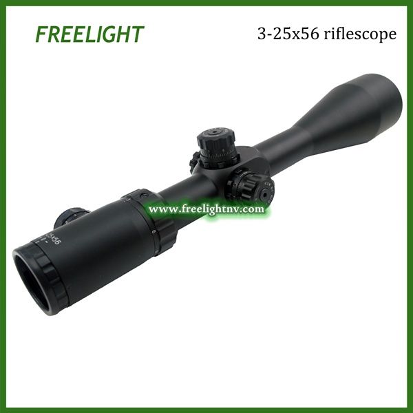 3-25x56 Side Focus riflescope, Mil Dot Reticle 30mm Tube, Tactical Hunting Rifle scopes Sight