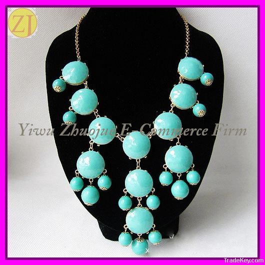 2013 Spring Hot Fashion Bib Bubble Necklace Jewelry XL-589
