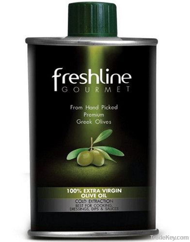 Freshline Gourmet Extra Virgin Olive Oil in Round Tinplate Cans