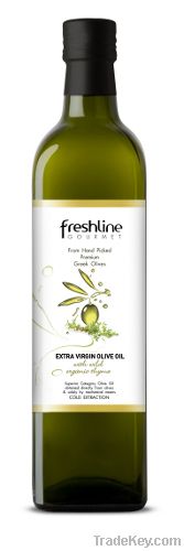 "Limited Edition" Extra Virgin Olive Oil with Wild Organic Thyme