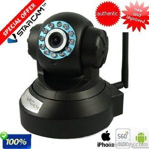 Indoor Security Wireles Pan/ Tilt H.264  IR CUT CMOS IP Camera