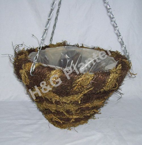 Extra Deep Round Hanging Basket