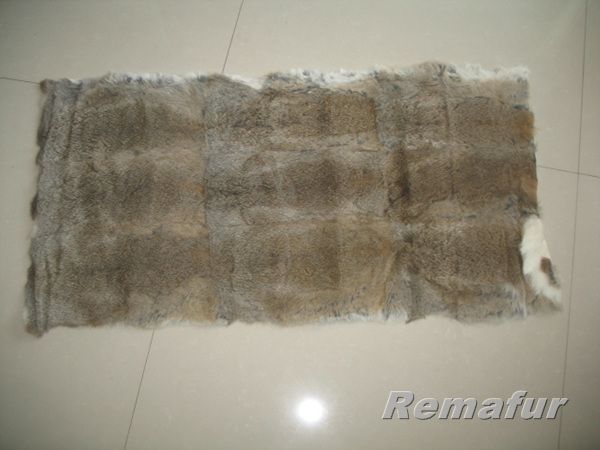 Rabbit Fur Plate, Rabbit Fur Blanket, Rabbit Fur