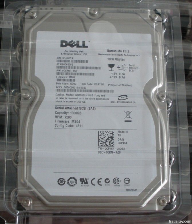 Seagate ST91000640SS 1TB 2.5'' 7.2K SAS HDD