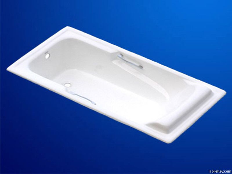 cast iron drop-in bathtub NH-013