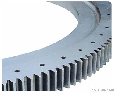 Single-row four point contact ball slewing bearing