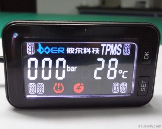 TPMS for 6-wheel truck