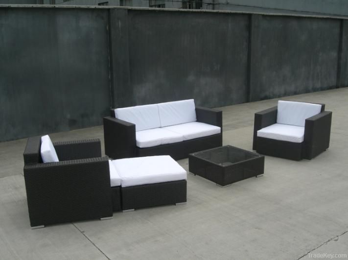 rattan sofa set