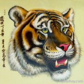 China handicraft works cloisonne enamel painting for decoration