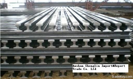 Steel rai: light rail; heavy rail; crane rail