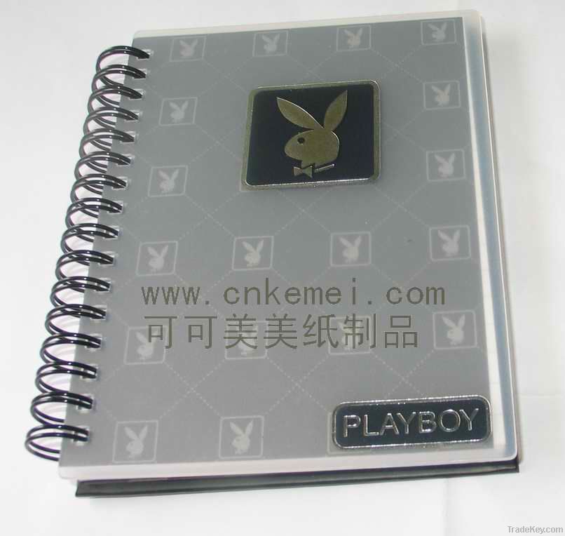 PVC Cover S piral Notebook