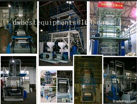 Manufacturer of PE Blow Film Machine, Machine for HDPE, LDPE, LLDPE