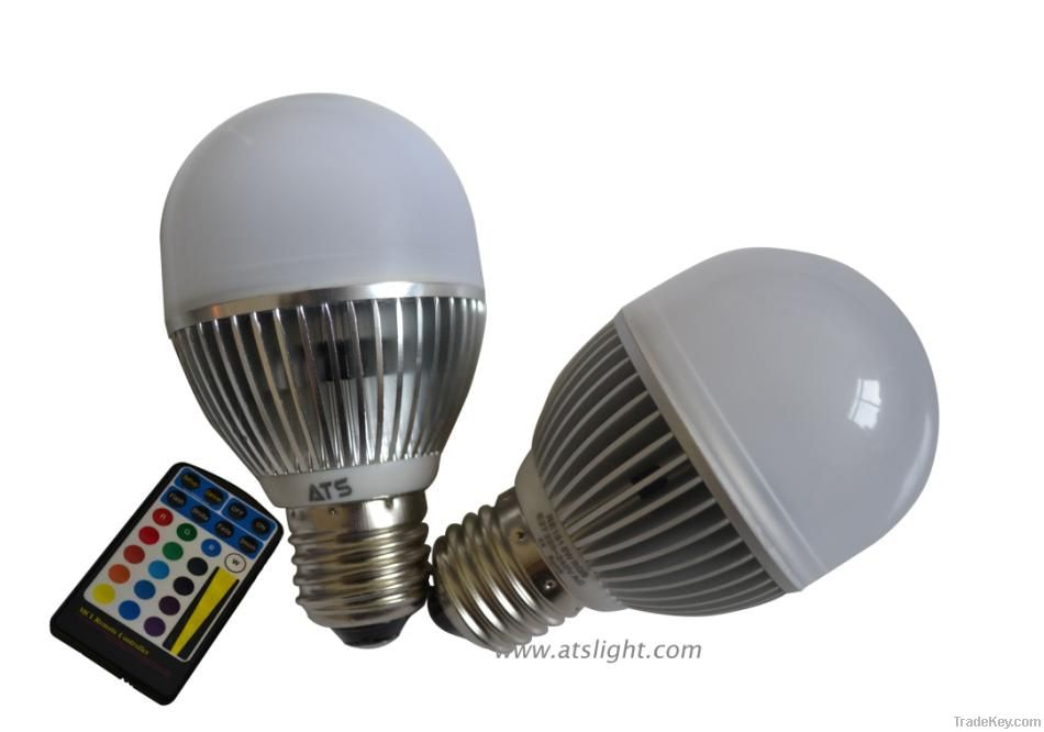 RGB LED Globe Bulb