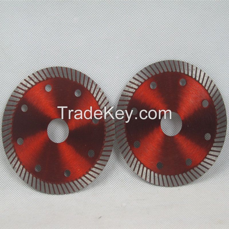 4inch/105mm hot pressed turbo diamond saw blade for ceramic tile