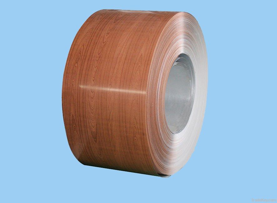 Wooden grain steel