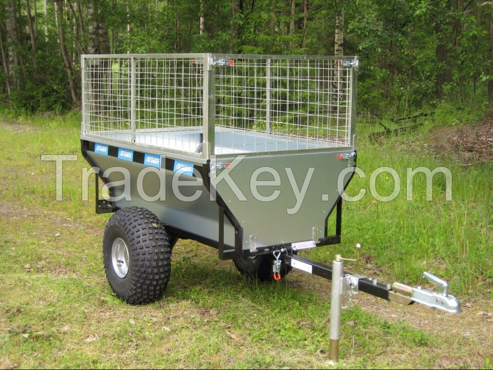 Galvanized Tb500 Quad Atv Tow Behind Trailer With Ce 