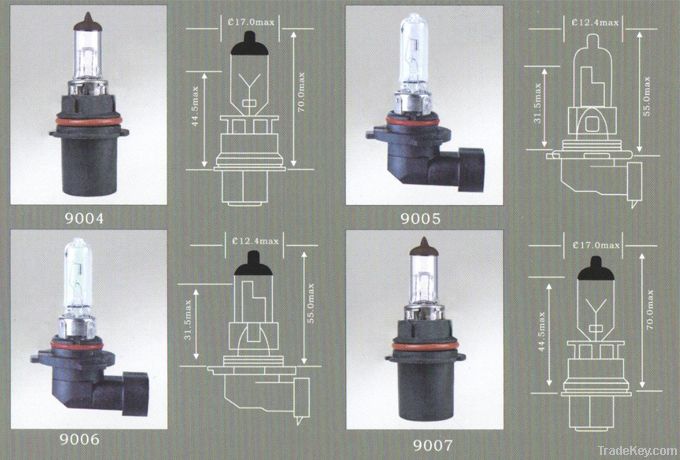 halogen bulbs