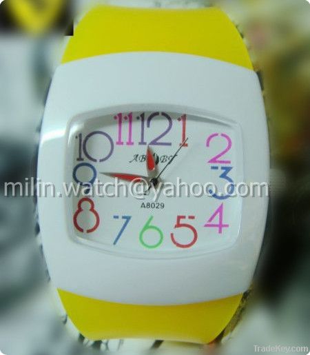 fashion korea silicone watch